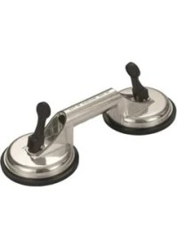 Resim Çiftli Alüminyum Cam ve Seramik Vantuz Seti, Güçlü Tutma Gücü 