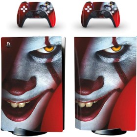 Resim Kt Grup Pennywise Playstation 5 Standart Dijital Versiyon Sticker Kaplama Seti 