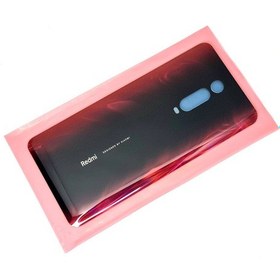 Resim Tkgz Xiaomi Mi 9t Mi 9t Pro Arka Kapak Cam Kırmızı 