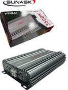 Resim Sunask Sn-3000 4 Kanal 3500 Watt 4 Kanal 4ohm 4x60 Rms 2ohm 4x90rms Profesyonel Oto Araba Amfisi 