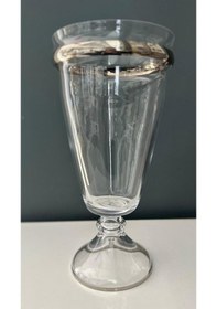 Resim Decorium Cam Vazo Ayaklı Dalıa Platin M06464-ab 