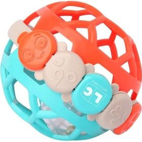 Resim Let'S Be Child Tırtıl Top Çıngırak 0+ Ay 30148 Çok Renkli 