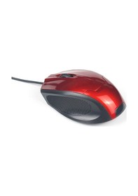 Resim Koodmax Kablolu Usb Optik Mouse 1600 Dpi Optic Maus Fare - Kırmızı 