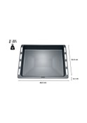 Resim Bosch Uyumlu Ekstra Derin Emaye Firin Tepsi 46,5 X 37,5 Cm - 417747007 