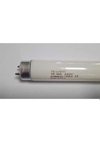 Resim Te-lıght 18w Red Kırmızı T8 G13 Floresan Ampul - 19 Adet 
