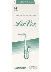 Resim D'addario Rkc05hd La Voz Tenor Saksafon Kamışı Hard Sertlik Profesyonel/caz - 5'li Paket Caz İçin Özel Kesim, Güçlü Projeksiyon Ve Derin Ton 