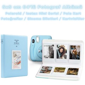 Resim Trendfone Instax Mini Serisi Albüm-64 Fotoğraf Kapasiteli 