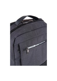 Resim Ççs 51481 Laptop Bölmeli Çekçek Askılıklı Ter Önleyicili Koyu Gri Sırt Çantası Gri 