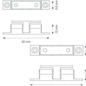 Resim CANEX Bilyalı Pirinç Çıt Çıt 10 adet 