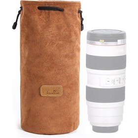 Resim Sccotton Astar Darbeye Dayanıklı Dijital Koruma Taşınabilir Slr Lens Çantası Mikro Tek Kamera Çantası Yuvarlak Haki L 