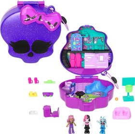 Resim Polly Pocket Monster High Temalı Kompakt Oyun Seti HVV58 