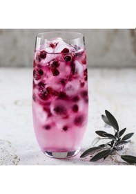 Resim LAV Sude Cam Meşrubat Bardağı 6'lı 315 ml (Limonata Bardağı ) 