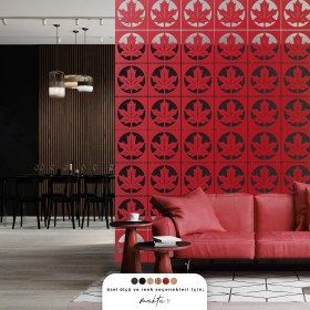 Resim Makta ® Perde Paravan | Lazer Kesim Ahşap Sarkıt Seperatör, 4'lü Panel Levha Seti 