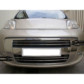 Resim Fiorino Ön Tampon Çitası 4 Parça Krom 2007 2008 2009 2010 2011 