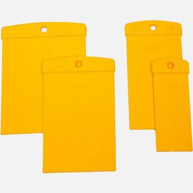 Resim Dizayn Plastik Boya Spatulası 4'lü 