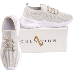 Resim Oblavion Kadın Gri Life Comfort Ortopedik Triko Spor Ayakkabı 