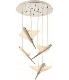 Resim Eray Aydınlatma 1205-3+1 4lü Krom Sarkıt Led Avize Krom 