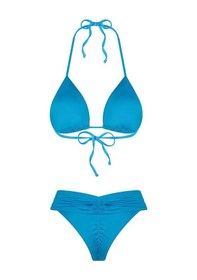 Resim Bonesta Rory Drapeli Üçgen Mavi Bikini Takımı Mavi 