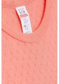 Resim Breeze Erkek Bebek Çıtçıtlı Atlet Zıbın Body Jakarlı 9 Ay-3 Yaş, Mercan Mercan 