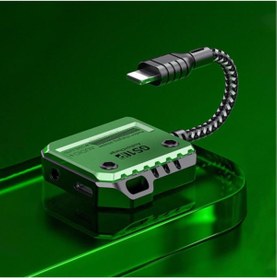 Resim Plextone GS1 Mıknatıslı Lightning To 3.5 MM Kulaklık Dönüştürücü 