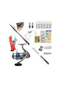 Resim Camarro Surf 420cm 100-200gr 7000 Kendo Sea Power Profesyonel Kıyı Olta Takımı Seti 