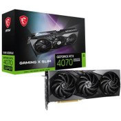 Resim MSI GEFORCE RTX 4070 SUPER 12G GAMING X SLIM 12GB GDDR6X 3XDP HDMI 192BİT 