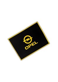 Resim Opel Logolu Torpido Üstü Kaydırmaz Ped Şık Ve Fonksiyonel Araç İçi Aksesuar Siyah 