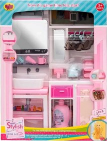 Resim Nessiworld Kutuda 2'li Lavabo Ütü Masası Seti 