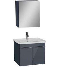 Resim VitrA Quadrum Banyo Dolabı Seti 65 Cm Kapaklı Cordoba 69617 Diğer 