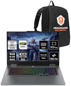 Resim LENOVO LOQ 17IRX10 i7-13650HX 8GB 512GB SSD RTX5060/8GB 115W 17.3'' FHD FDOS Gaming Laptop & ÇANTA 