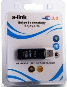 Resim S-LINK SL-U306 USB 3.0 CARD READER KART OKUYUCU 