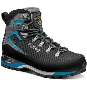 Resim Asolo Corax Gore Tex Kadın Trekking Botu Füme - Mavi 
