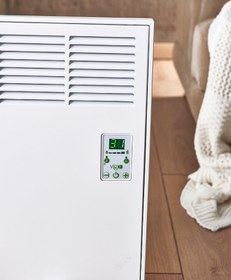 Resim İvigo Elektrikli Panel Konvektör Isıtıcı Dijital 2000 Watt Beyaz 