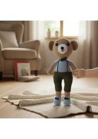 Resim El Yapımı Amigurumi Oyuncak Ayı Çok Renkli 