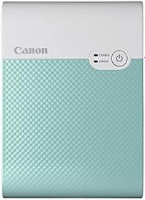 Resim Canon Selphy Square QX10 Yeşil Fotoğraf Yazıcısı + Mürekkep ve Kağıt Seti (Canon Eurasia Garantili) 