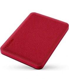 Resim Toshiba Canvio Advance 1TB 2.5" USB 3.0 Taşınabilir Disk Kırmızı HDTCA10ER3AA 