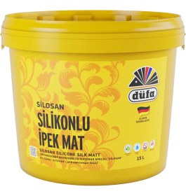 Resim Düfa Silosan Silikonlu İpek Mat Beyaz 15 l 