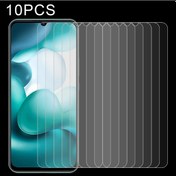 Resim Xiaomi Mi 10 Lite Zoom İçin 10 Adet 0.26mm 9h 2.5d Temperli Cam Filmi 