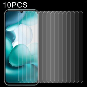 Resim Xiaomi Mi 10 Lite Zoom İçin 10 Adet 0.26mm 9h 2.5d Temperli Cam Filmi 