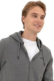 Resim U.S. Polo Assn. Erkek Antrasit Melanj Hırka (Örme) 50313755-VR081 