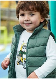 Resim Mayoral Uzun Kollu Erkek Bebek T-shirt 2065 Krem 