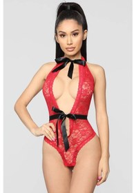 Resim Nightlight Boyun Ve Bel Kısmı Fiyonklu Babydoll 3209 Çok Renkli 