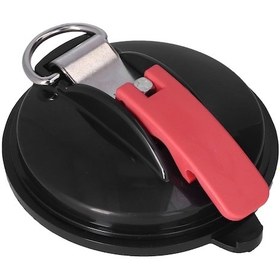 Resim Jeemson Ev Ve Kamp İçin 100 Pound Taşıma Kapasiteli Siyah-kırmızı Vakum Emici Çanta Bağlayıcı Aksesuar 