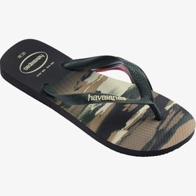 Resim Havaianas Top Camu Erkek Yeşil Terlik 