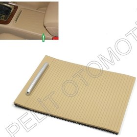 Resim İthal Passat B6 (2006-2011) Orta Konsol Sürgülü Kapak 3c0857503 Koyu Bej 
