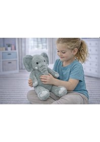 Resim Peluş Sevimli Hayvanlar 35 Cm - Fil Gri 