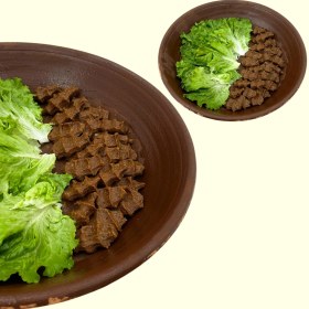 Resim AdenArt El Yapımı Toprak Çiğ Köfte Tepsisi-Güveci-Tavası Orta Boy 40 cm 