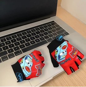 Resim BGA çocuk eldiveni bisiklet paten kamp outdoor çocuk spor egzersiz eldiveni 
