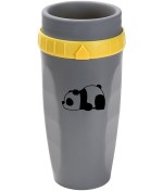 Resim Kapaksız Twizz Kupası Sızdırmaz Pipetli Seyahat Kupası, Stil: Gri Panda 300 Ml Çok Renkli 
