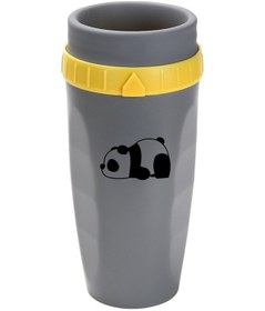 Resim Kapaksız Twizz Kupası Sızdırmaz Pipetli Seyahat Kupası, Stil: Gri Panda 300 Ml Çok Renkli 